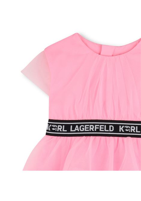 Abito con logo KARL LAGERFELD KIDS | Z31059462